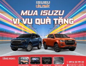 MUA ISUZU - VI VU QUÀ TẶNG MUA ISUZU - VI VU QUÀ TẶNG