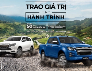 Bảng giá xe Isuzu mới nhất tháng 1 năm 2024