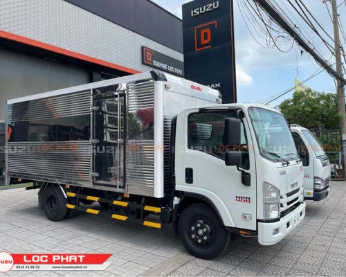 Xe tải Isuzu NPR 400 3.5 tấn Thùng Kín