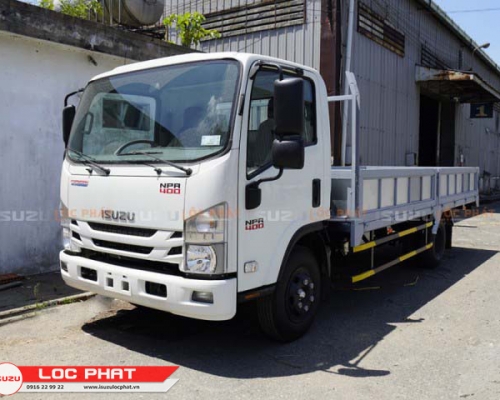 Xe tải Isuzu NPR 400 4 tấn Thùng Lửng