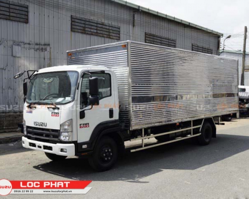 Xe Tải Isuzu FRR90NE4 6 Tấn Thùng Kín