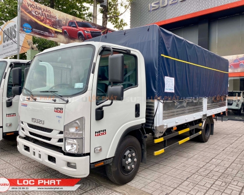 Xe tải Isuzu NPR 400 3.5 tấn Thùng Bạt